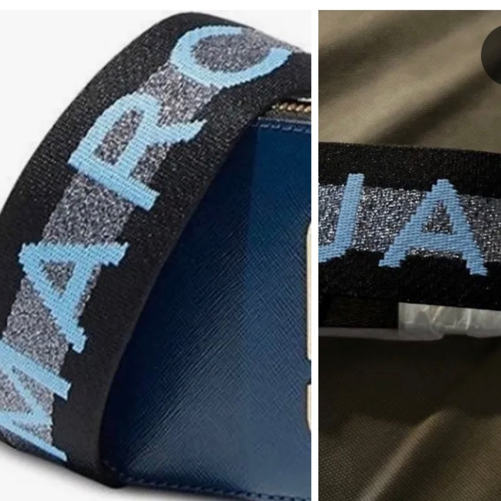 Marc Jacobs Fabric Logo purse strap USED Once- Perfect Condition
